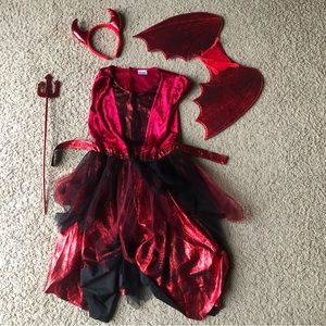 Spirit Halloweeen devilish cutie child costume